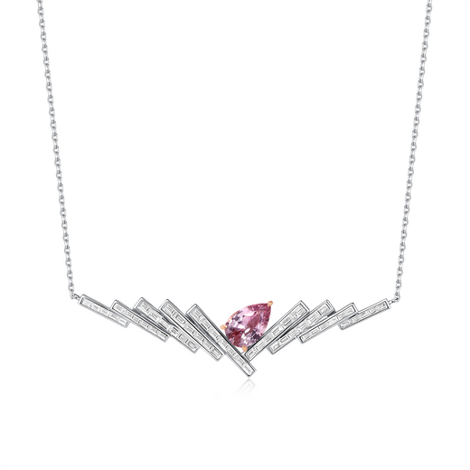 Momentum Padparadscha Sapphire Necklace