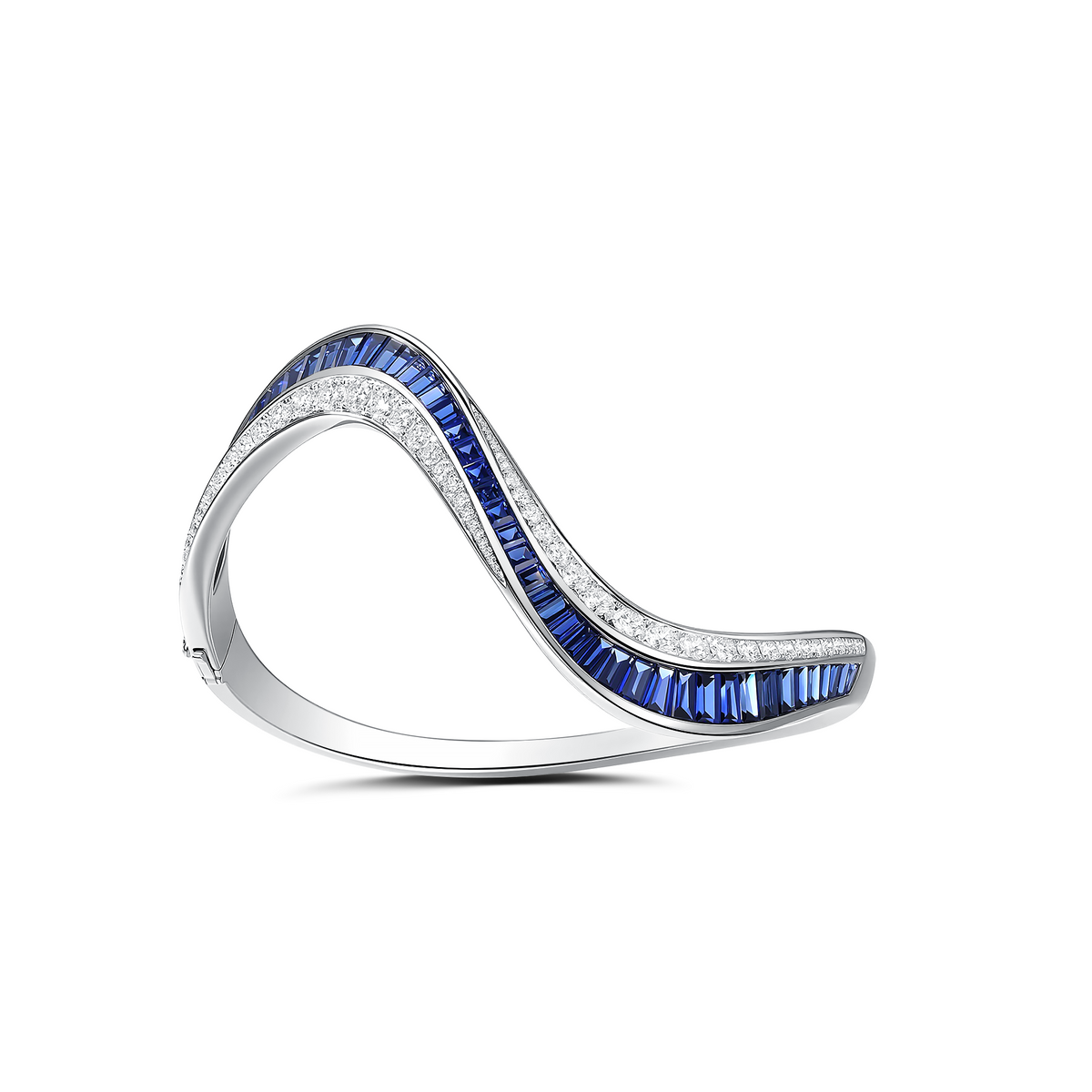 Stream Blue Sapphire Bracelet