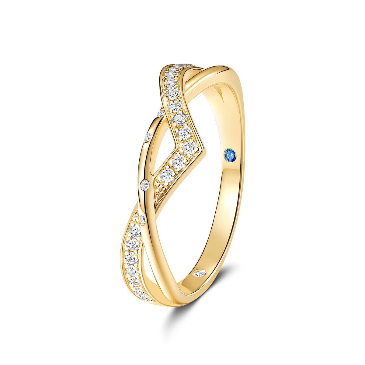 EVERGARDEN CROSSOVER WEDDING BAND