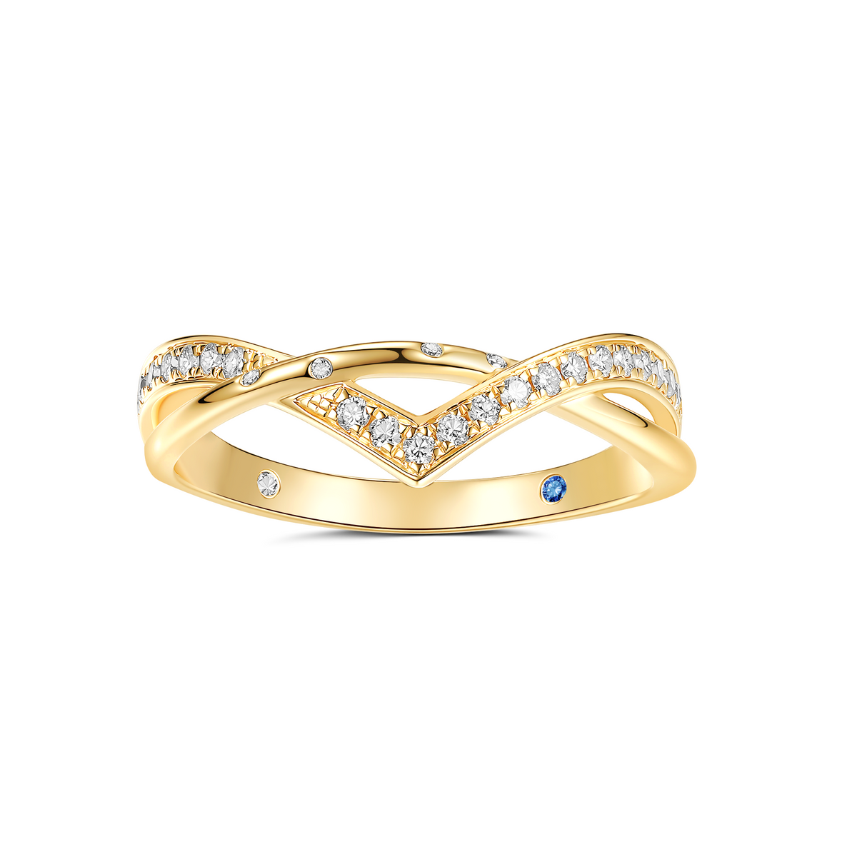 EVERGARDEN CROSSOVER WEDDING BAND