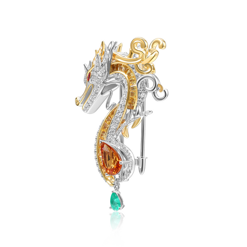 Guardian Dragon Brooch