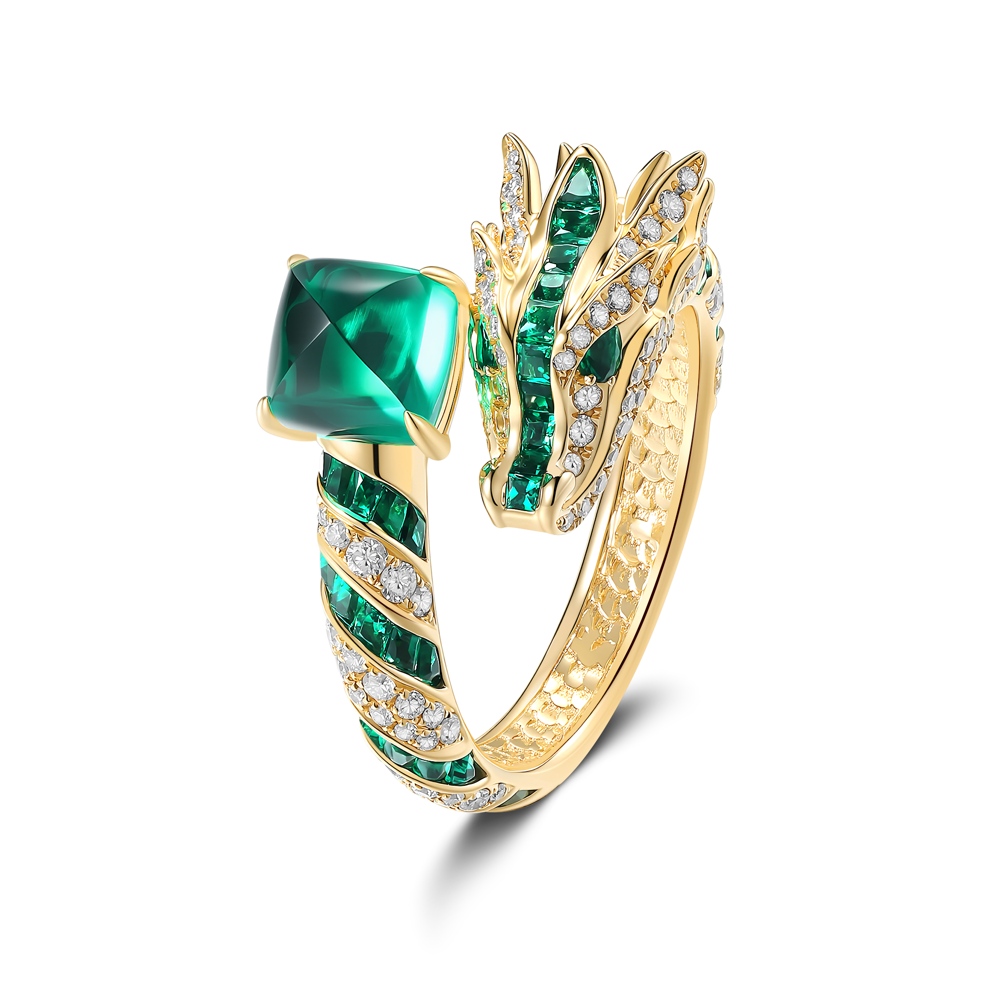 Dragon Emerald Ring
