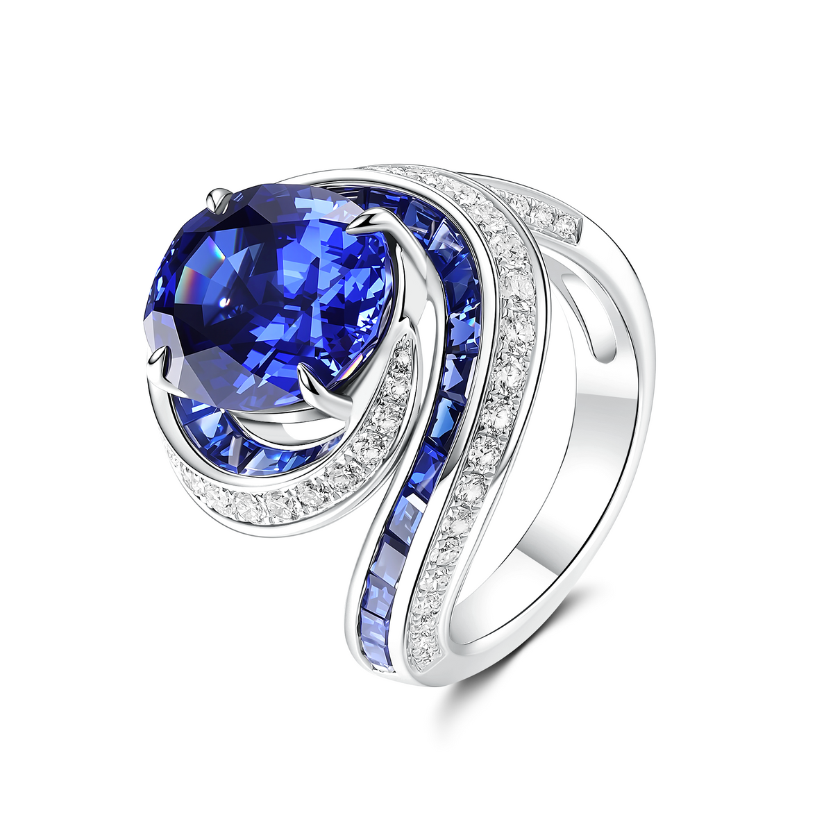 STREAM CEYLON SAPPHIRE RING