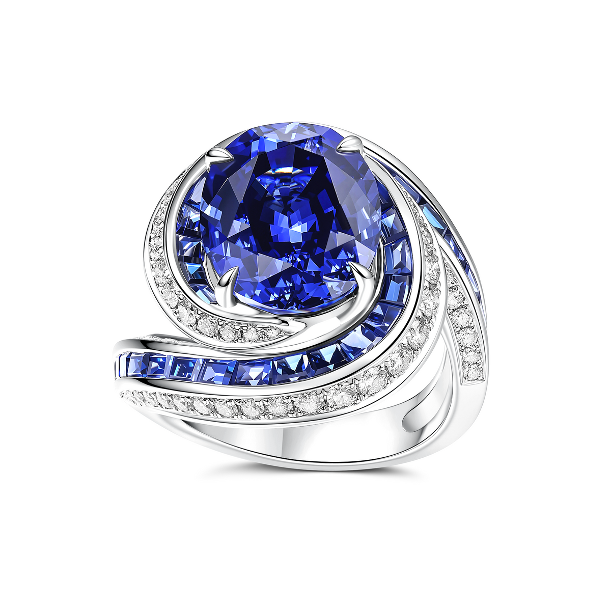 STREAM CEYLON SAPPHIRE RING