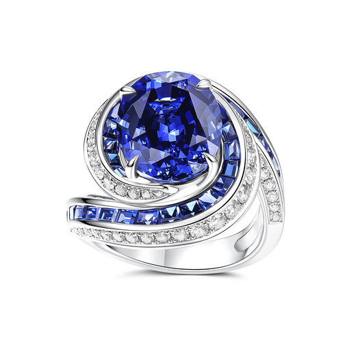 STREAM CEYLON SAPPHIRE RING