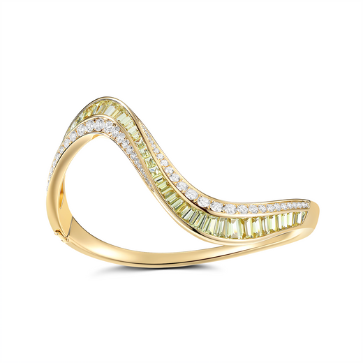 Stream Yellow Sapphire Bracelet