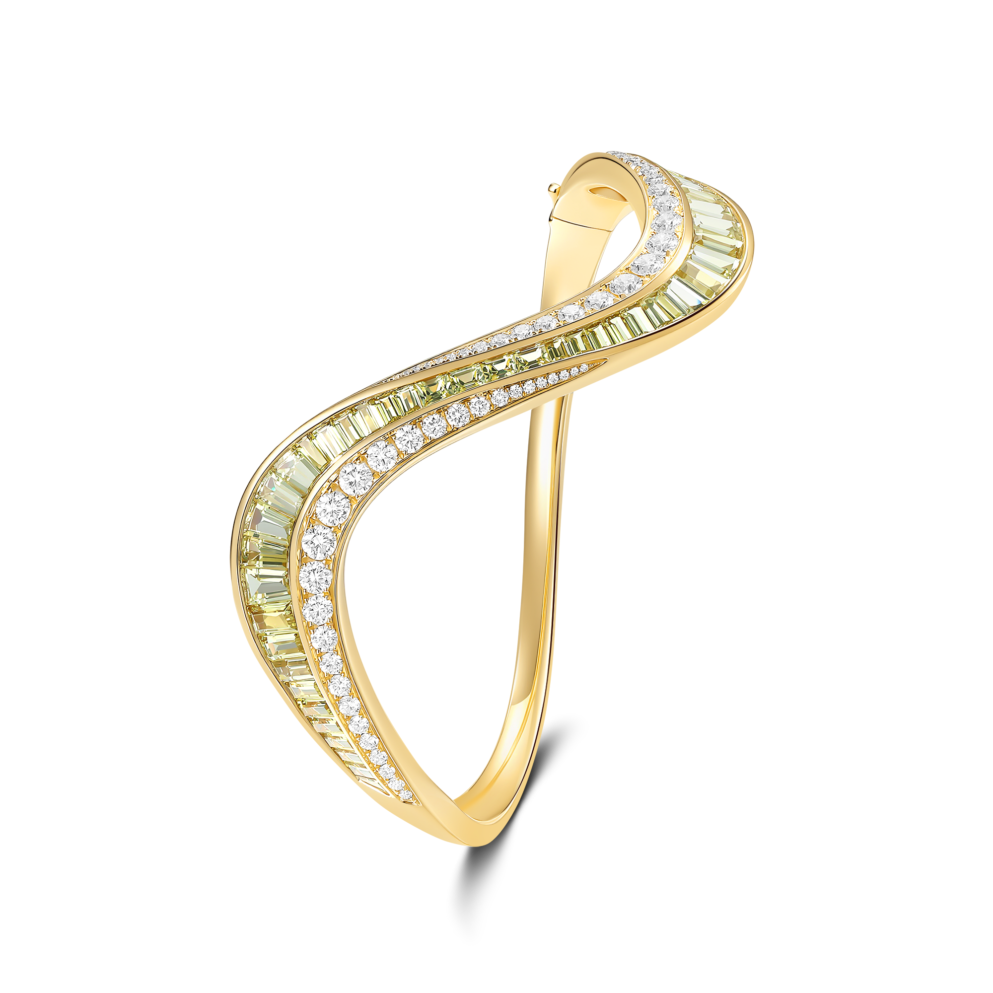Stream Yellow Sapphire Bracelet