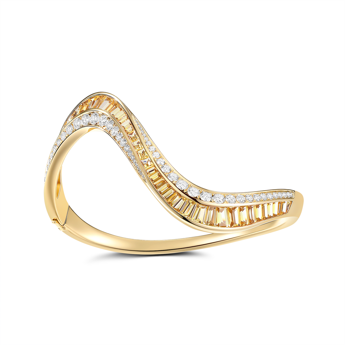 Stream Yellow Sapphire Bracelet