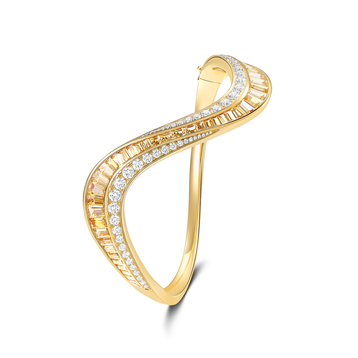 Stream Yellow Sapphire Bracelet