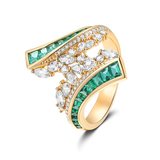 Stream Rocky Diamond Ring