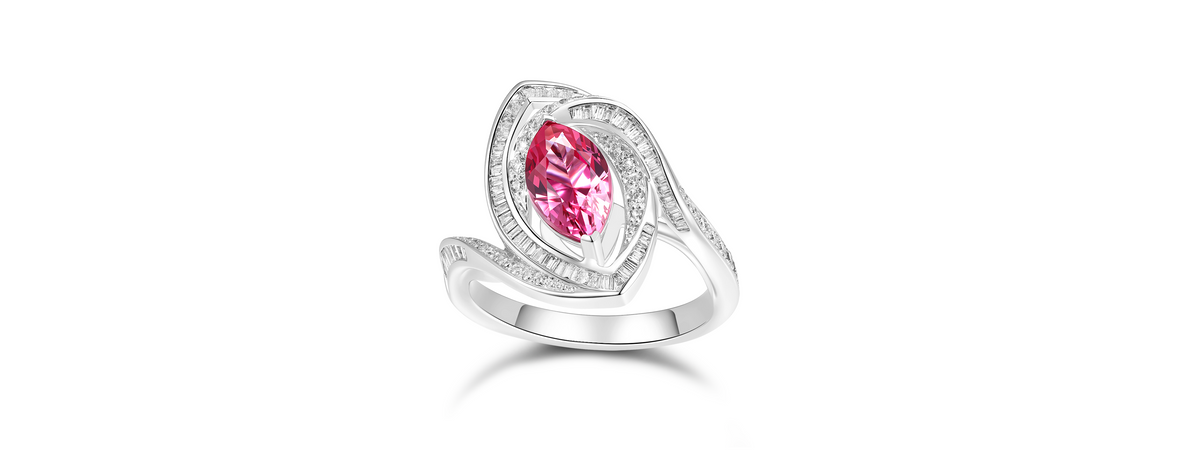 SPINEL DIAMOND RING