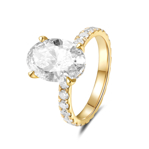 Oval Diamond Ring