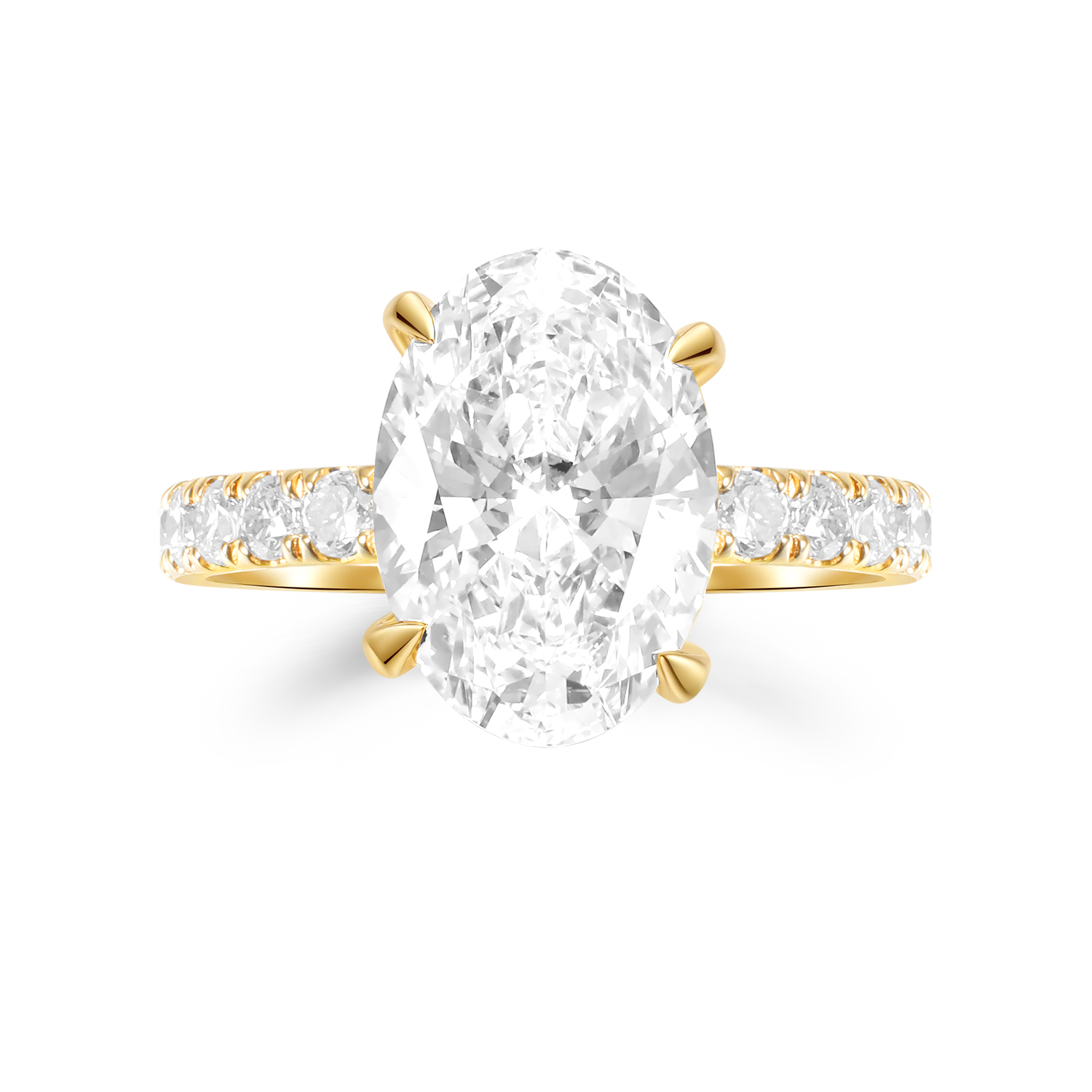 Oval Diamond Ring