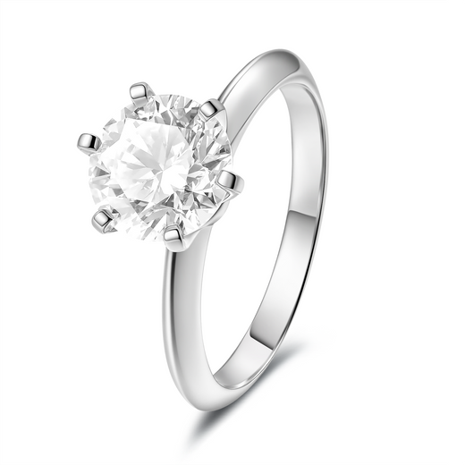 CLASSIC ROUND DIAMOND BRIDAL SET