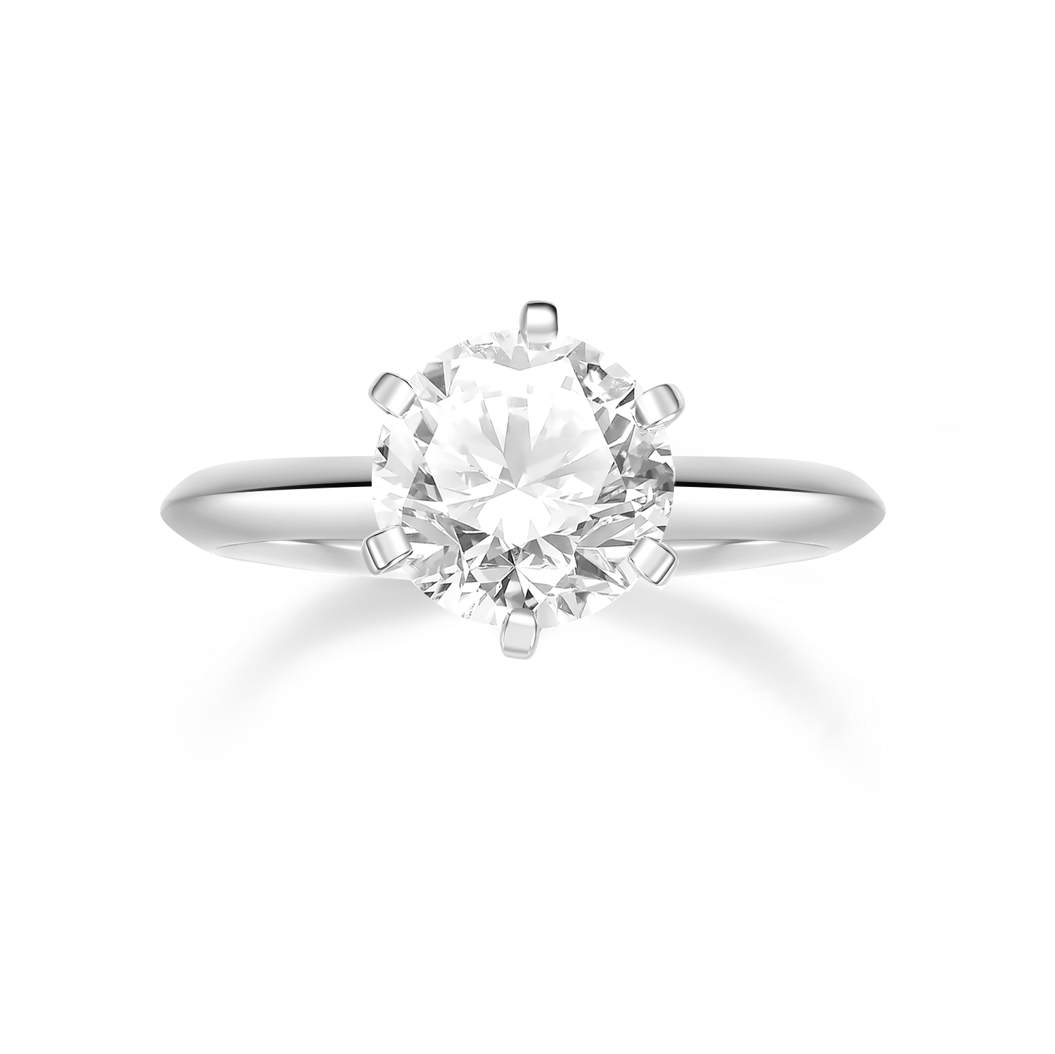 CLASSIC ROUND DIAMOND BRIDAL SET
