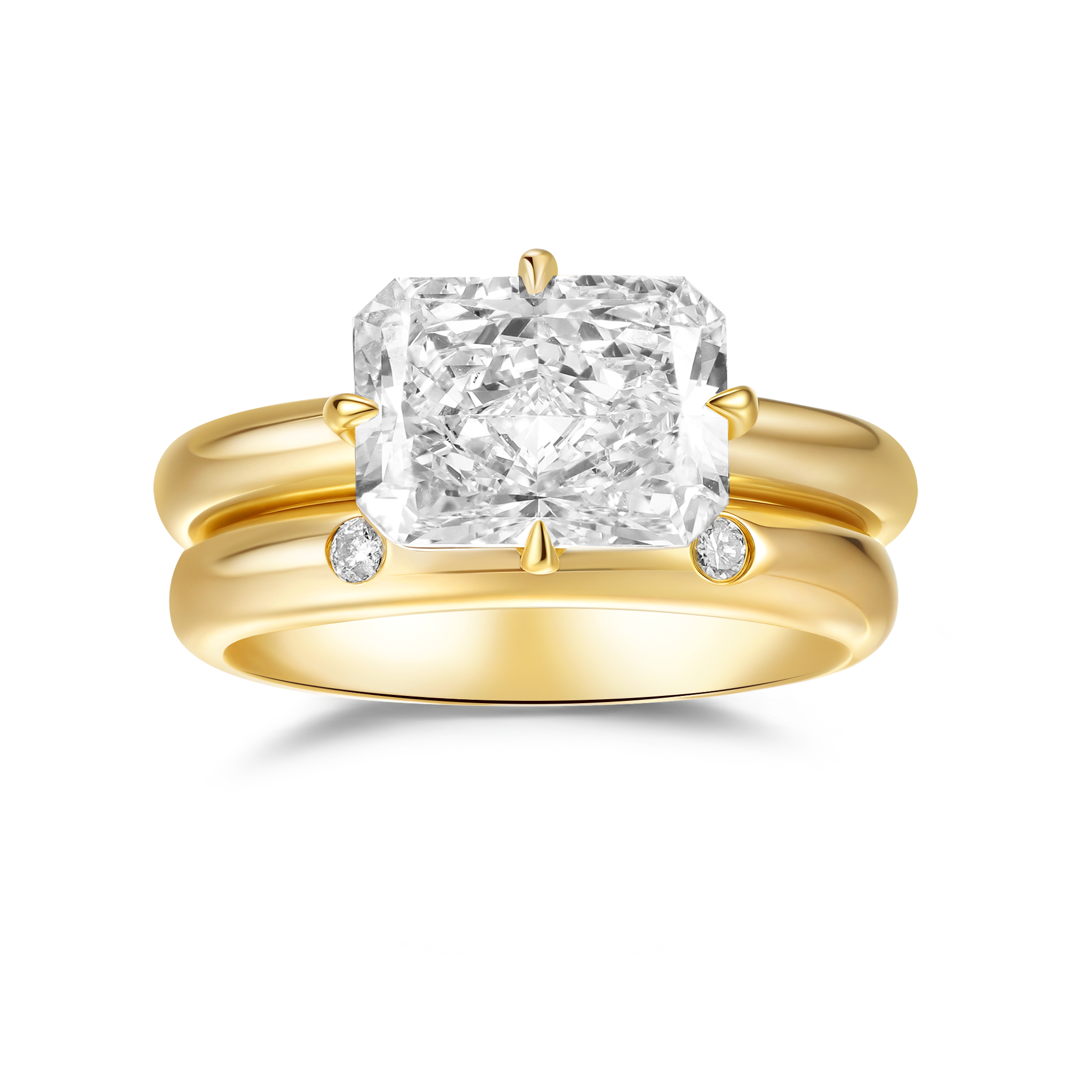RADIANT DIAMOND BRIDAL SET