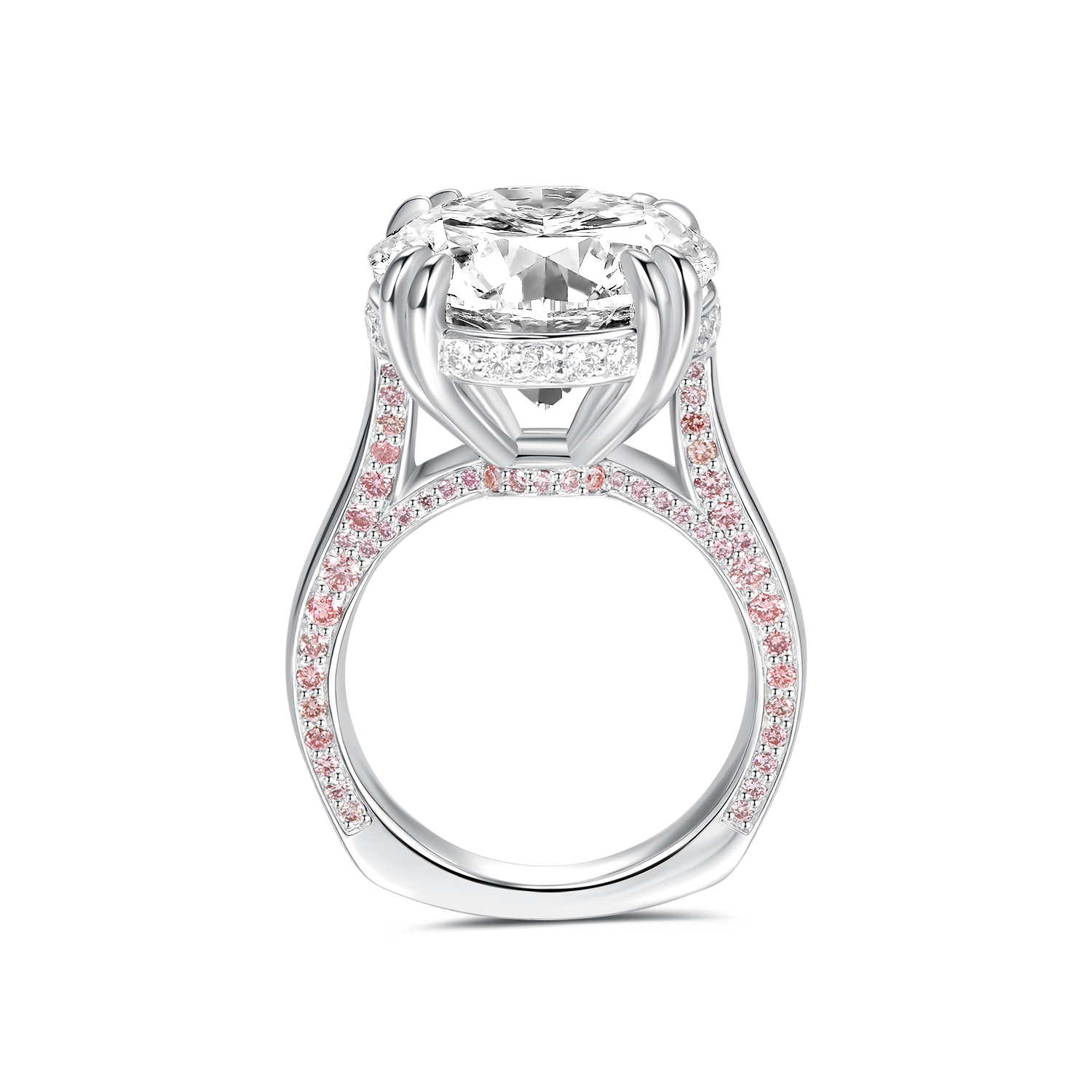 8CT ROUND DIAMOND RING