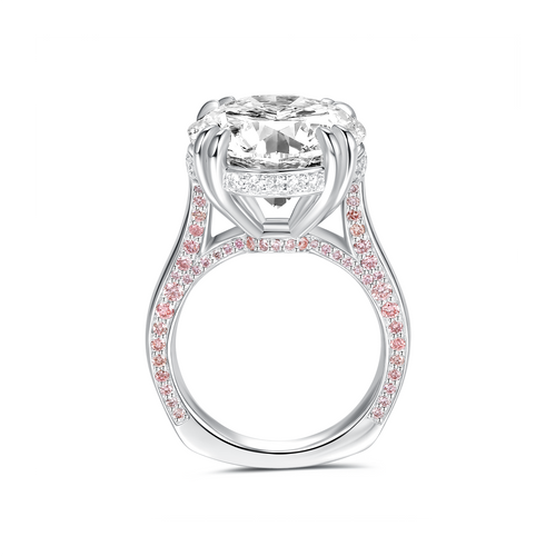 8CT ROUND DIAMOND RING