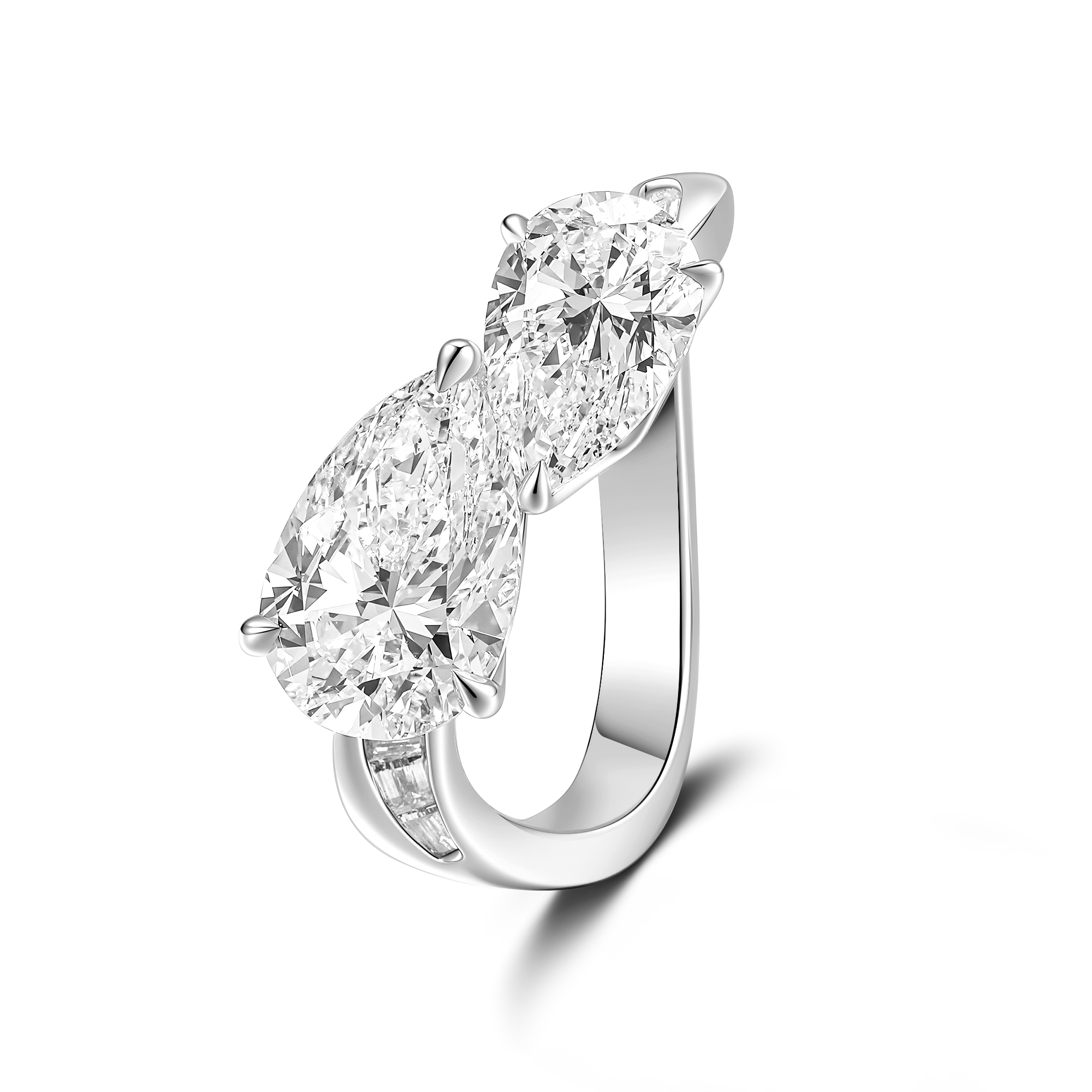 TOI ET MOI DIAMOND BRIDAL SET