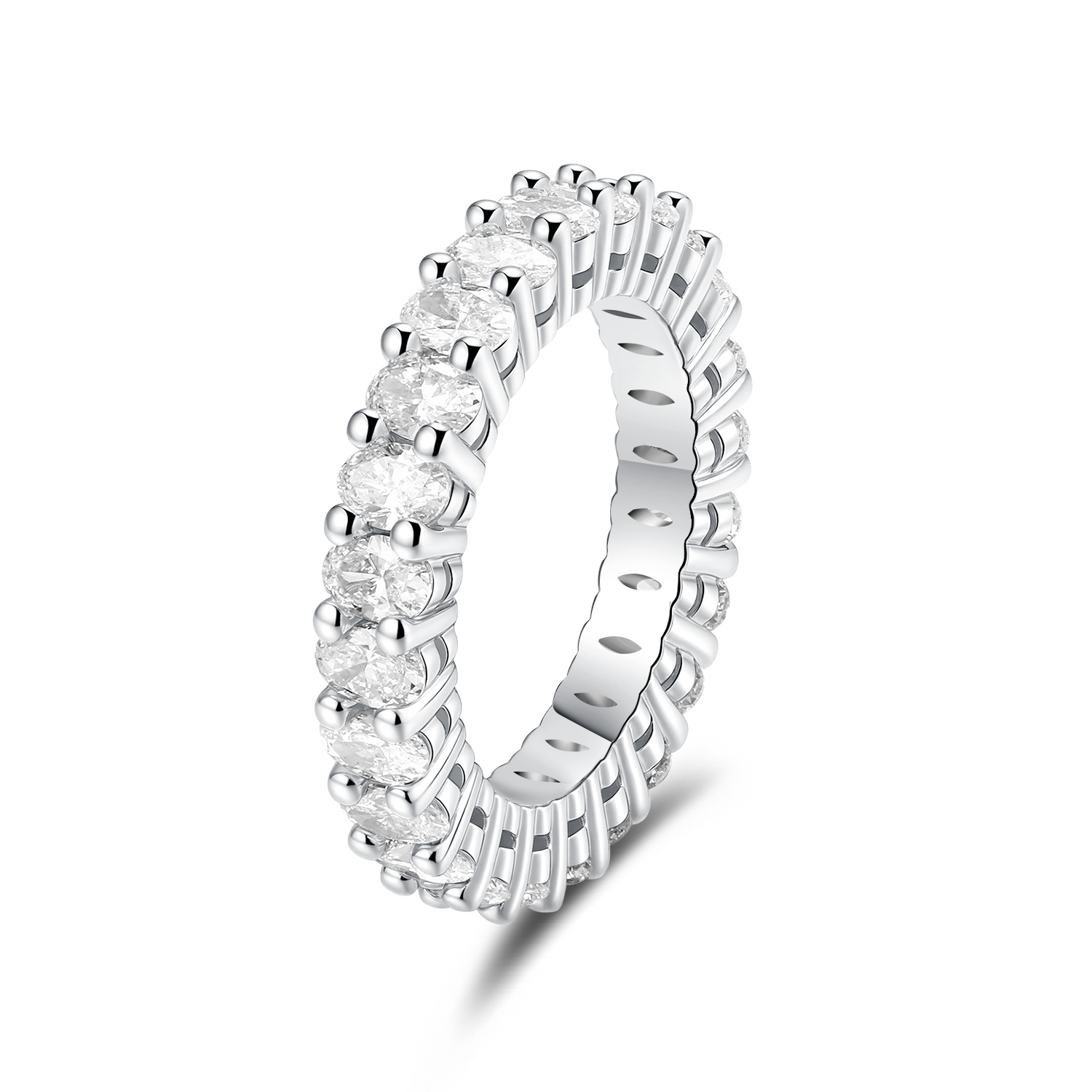 OVAL DIAMOND ETERNITY BAND